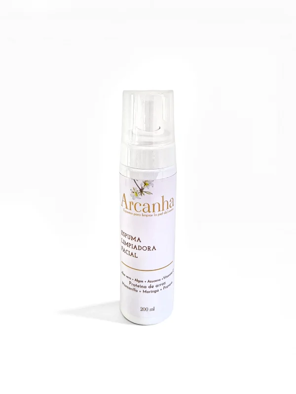 Arcanha Espuma Limpiadora Facial